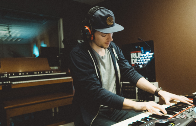 Alex Wright Recording at Keystone Studios